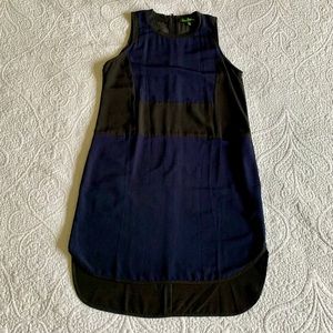 Sam Edelman size Medium navy and black dress